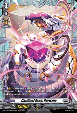 Cardinal Fang, Purisma [D-Format] (V.2 - Frame Rare)⁣ - Knights 0f Rebirth⁣ (Frame Rare)⁣ [FR21]