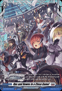 Ups and Downs in a Close Game! [D-Format] (V.2 - Frame Rare)⁣ - Knights 0f Rebirth⁣ (Frame Rare)⁣ [FR24]