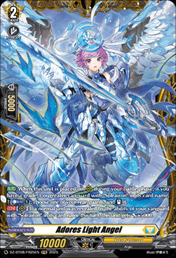 Adores Light Angel [D-Format] (V.2 - Frame Rare)⁣ - Knights 0f Rebirth⁣ (Frame Rare)⁣ [FR25]