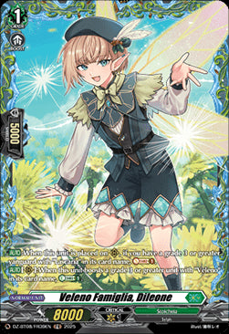 Veleno Famiglia, Dileone [D-Format] (V.2 - Frame Rare)⁣ - Knights 0f Rebirth⁣ (Frame Rare)⁣ [FR39]