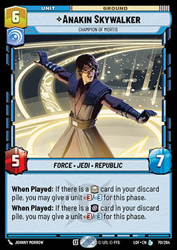 Anakin Skywalker, Champion of Mortis (V.1)⁣ - Legends of the Force⁣ (Legendary)⁣ [070]