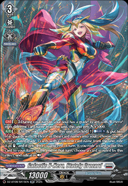 Galactic B-Hero, Stately Crozard [D-Format] (V.3 - Silver Rare)⁣ - Knights 0f Rebirth⁣ (Silver Rare)⁣ [SR15]