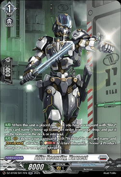 Blitz Security, Varnest [D-Format] (V.3 - Silver Rare)⁣ - Knights 0f Rebirth⁣ (Silver Rare)⁣ [SR17]