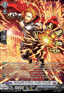 Galactic B-Hero, Levin Vrontia [D-Format] (V.3 - Silver Rare)⁣ - Knights 0f Rebirth⁣ (Silver Rare)⁣ [SR18]