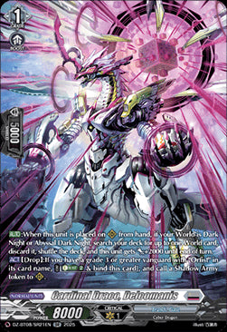 Cardinal Draco, Delcomanis [D-Format] (V.3 - Silver Rare)⁣ - Knights 0f Rebirth⁣ (Silver Rare)⁣ [SR21]