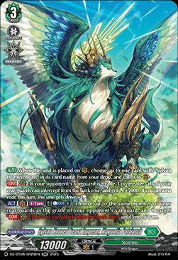 Sylvan Horned Beast Emperor, Magnolia Patriach [D-Format] (V.4 - Silver Rare)⁣ - Knights 0f Rebirth⁣ (Silver Rare)⁣ [SR29]