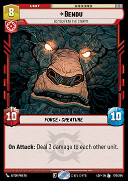 Bendu, Do You Fear the Storm? (V.1)⁣ - Legends of the Force⁣ (Legendary)⁣ [170]