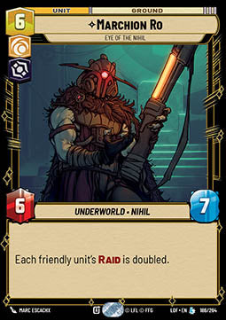 Marchion Ro, Eye of the Nihil (V.1)⁣ - Legends of the Force⁣ (Legendary)⁣ [186]