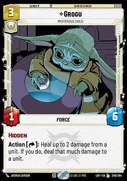 Grogu, Mysterious Child (V.1)⁣ - Legends of the Force⁣ (Legendary)⁣ [246]