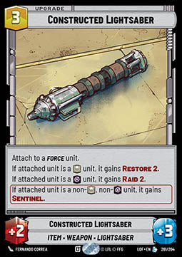 Constructed Lightsaber (V.1)⁣ - Legends of the Force⁣ (Legendary)⁣ [261]