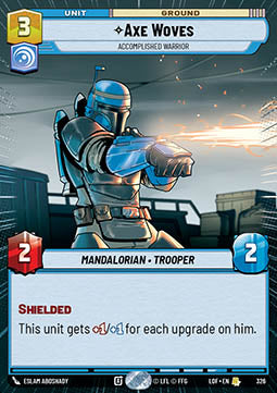 Axe Woves, Accomplished Warrior⁣ - Legends of the Force: Extras⁣ (Rare)⁣ [326]