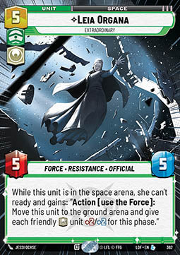 Leia Organa, Extraordinary (V.1)⁣ - Legends of the Force: Extras⁣ (Legendary)⁣ [362]