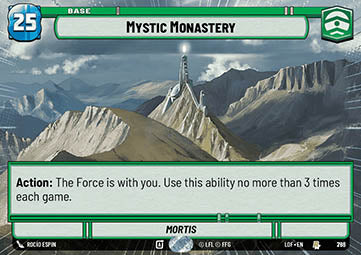 Mystic Monastery (V.2)⁣ - Legends of the Force: Extras⁣ (Rare)⁣ [768]