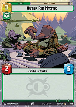 Outer Rim Mystic (V.2)⁣ - Legends of the Force: Extras⁣ (Common)⁣ [852]