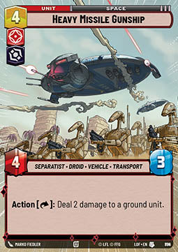 Heavy Missile Gunship (V.2)⁣ - Legends of the Force: Extras⁣ (Uncommon)⁣ [874]