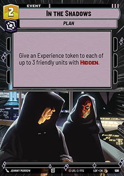 In the Shadows (V.2)⁣ - Legends of the Force: Extras⁣ (Common)⁣ [981]