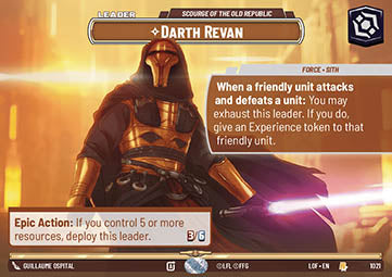 Darth Revan, Scourge of the Old Republic (V.2)⁣ - Legends of the Force: Extras⁣ (Rare)⁣ [1021]