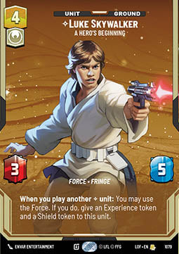 Luke Skywalker, A Hero's Beginning (V.4) - Legends of the Force: Extras (Rare) [XLOF-1079]