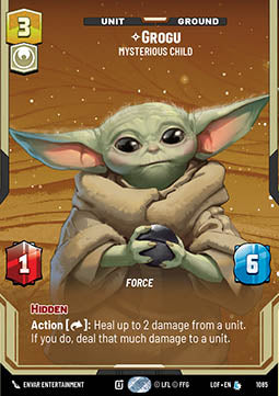 Grogu, Mysterious Child (V.4)⁣ - Legends of the Force: Extras⁣ (Legendary)⁣ [1085]