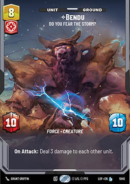 Bendu, Do You Fear the Storm? (V.3)⁣ - Legends of the Force: Extras⁣ (Legendary)⁣ [1045]