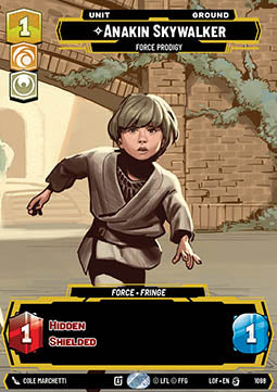 Anakin Skywalker, Force Prodigy (V.4) - Legends of the Force: Extras (Special) [XLOF-1098]