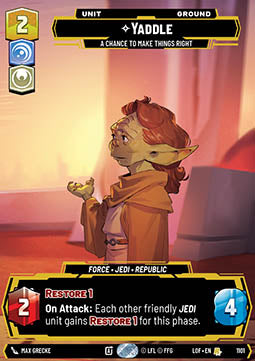 Yaddle, A Chance To Make Things Right (V.4)⁣ - Legends of the Force: Extras⁣ (Rare)⁣ [1101]