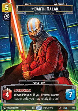 Darth Malak, Covetous Apprentice (V.4)⁣ - Legends of the Force: Extras⁣ (Legendary)⁣ [1114]