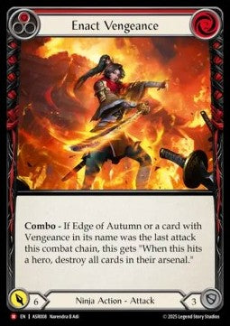 Enact Vengeance (Regular)⁣ - Armory Deck: Ira⁣ (Majestic)⁣ [008]