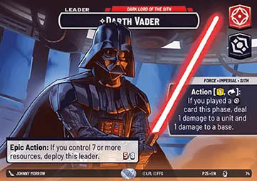 Darth Vader, Dark Lord of the Sith - 2025 Promos (Special) [P25-074]