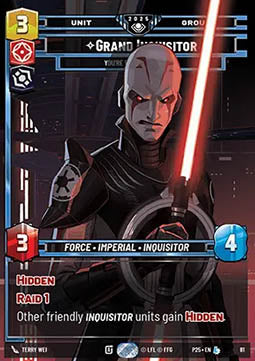 Grand Inquisitor, You're Right to Be Afraid⁣ - 2025 Promos⁣ (Legendary)⁣ [081]