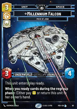 Millennium Falcon, Piece of Junk - 2025 Promos (Legendary) [P25-092]