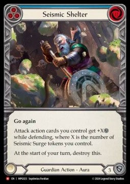 Seismic Shelter (Rainbow Foil)⁣ - Mastery Pack: Guardian⁣ (Majestic)⁣ [023]