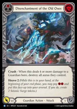 Disenchantment of the Old Ones (Rainbow Foil)⁣ - Mastery Pack: Guardian⁣ (Rare)⁣ [027]