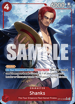 Shanks (OP12-008) (V.2)⁣ - Legacy of the Master⁣ (Alternate Art)⁣ [008]