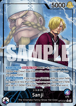Sanji (OP12-041) (V.2)⁣ - Legacy of the Master⁣ (Alternate Art)⁣ [041]