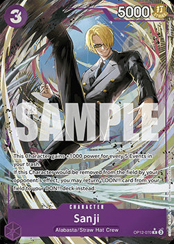 Sanji (OP12-070) (V.2)⁣ - Legacy of the Master⁣ (Alternate Art)⁣ [070]