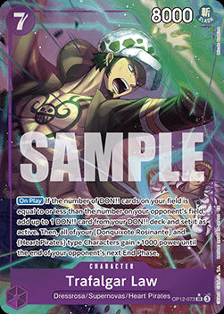 Trafalgar Law (OP12-073) (V.2)⁣ - Legacy of the Master⁣ (Alternate Art)⁣ [073]
