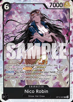 Nico Robin (OP12-087) (V.1)⁣ - Legacy of the Master⁣ (Super Rare)⁣ [087]