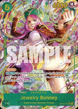 Jewelry Bonney (OP12-118) (V.2)⁣ - Legacy of the Master⁣ (Alternate Art)⁣ [118]