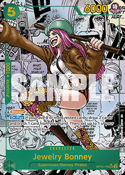 Jewelry Bonney (OP12-118) (V.3)⁣ - Legacy of the Master⁣ (Manga Rare)⁣ [118]