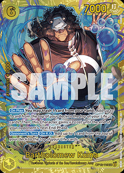 Bartholomew Kuma (OP12-119) (V.1)⁣ - Legacy of the Master⁣ (Secret Rare)⁣ [119]