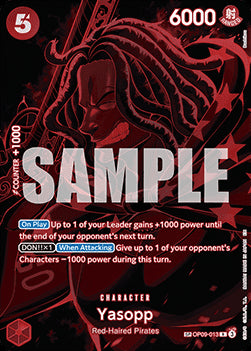 Yasopp (OP09-013)⁣ - Legacy of the Master⁣ (Special Rare)⁣ [OP09-013]
