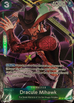 Dracule Mihawk (ST12-003) (V.1) - Unnumbered Promos (Super Rare) [UP-ST12-003]