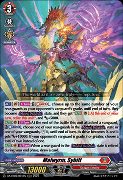 Malwyrm, Sybilt [D-Format] (V.1 - Triple Rare)⁣ - Super Brave Detonation⁣ (Triple Rare)⁣ [001]