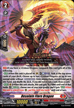 Desolate Flare Dragon [D-Format] (V.1 - Triple Rare)⁣ - Super Brave Detonation⁣ (Triple Rare)⁣ [002]