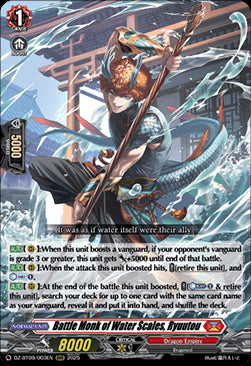 Battle Monk of Water Scales, Ryuutou [D-Format] (V.1 - Triple Rare)⁣ - Super Brave Detonation⁣ (Triple Rare)⁣ [003]