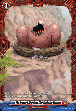 The Dragon's First Cries That Shake the Heavens [D-Format] (V.2 - Frame Rare)⁣ - Super Brave Detonation⁣ (Frame Rare)⁣ [FR08]