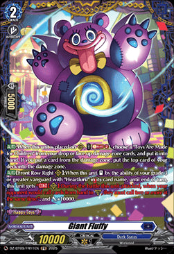 Giant Fluffy [D-Format] (V.2 - Frame Rare)⁣ - Super Brave Detonation⁣ (Frame Rare)⁣ [FR11]