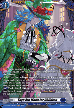 Toys Are Made for Children  (V.2 - Frame Rare) - Super Brave Detonation (Frame Rare) [DZ-BT09-FR18]