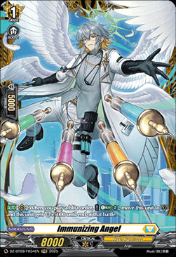 Immunizing Angel  (V.2 - Frame Rare) - Super Brave Detonation (Frame Rare) [DZ-BT09-FR34]
